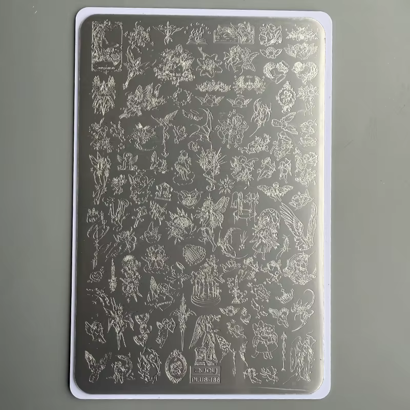 XMQ NAIL ART PLATES STAMPING PLATES D'IMAGE DE VENTES CAVÉES