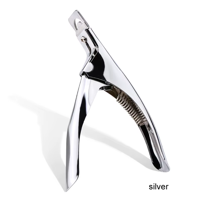 Pince à faux-ongles en acrylique, type spécial U Word Cut, outils de manucure
