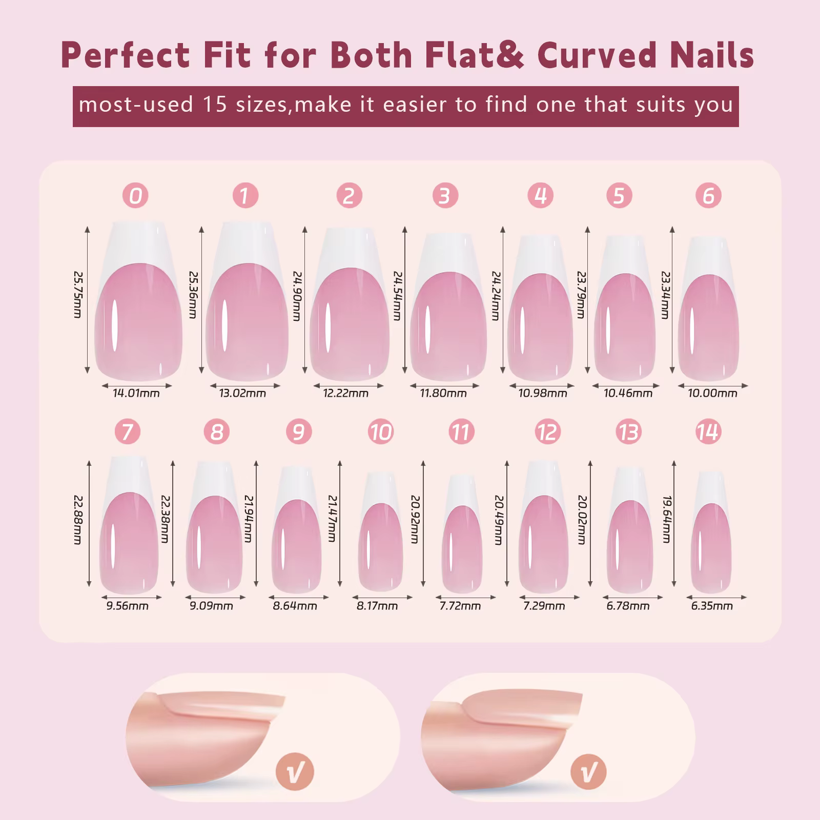 150 pièces faux ongles blanc nu besoin de colle adhésive paillettes presse sur ongles femmes portabl
