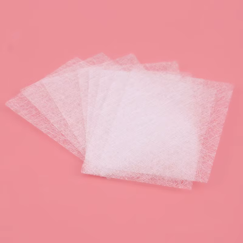Extension d'ongles en fibre de verre de soie, soie Non tissée, enveloppe de manucure, construction d