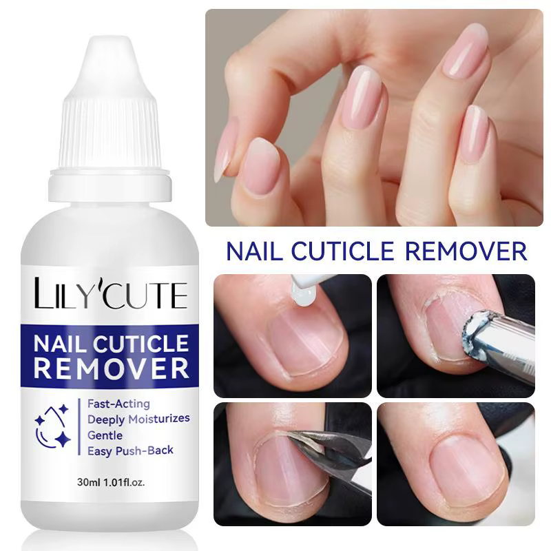 Gel Dissolvant de Cuticules 30ml – Adoucissant Rapide pour Peaux Mortes, Nettoyant Doux, Soin Manucu