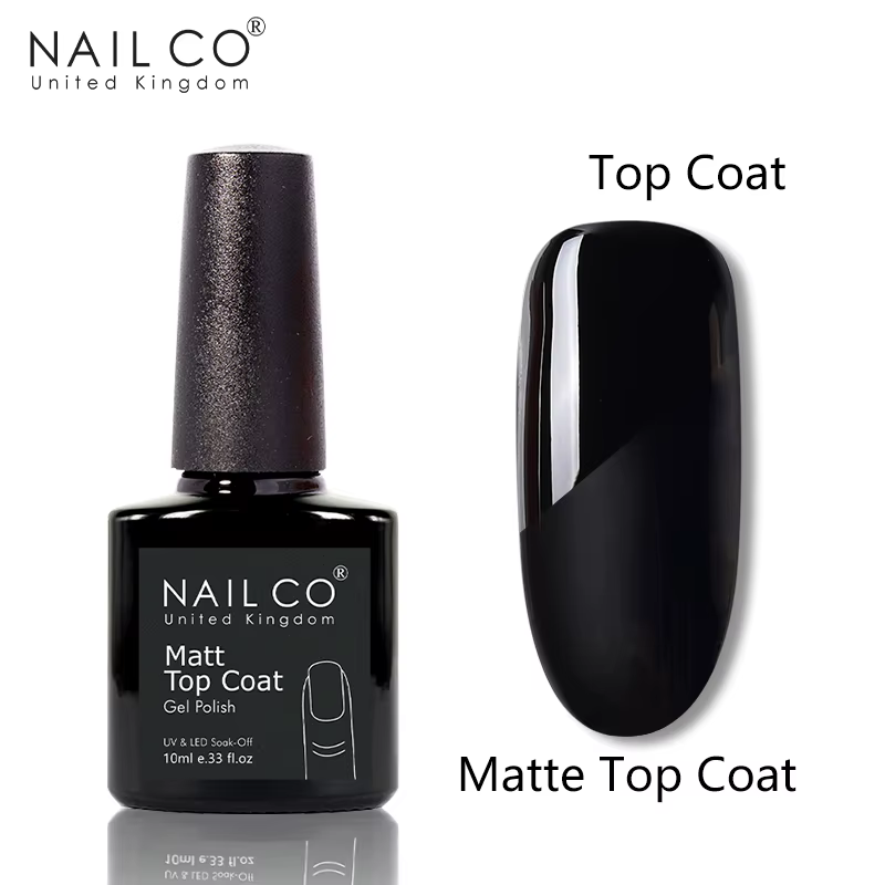 NAILCO 283 couleurs Gel Vernis à ongles Base supérieure Vernis Semi Permanent UV Gel Vernis ongles A