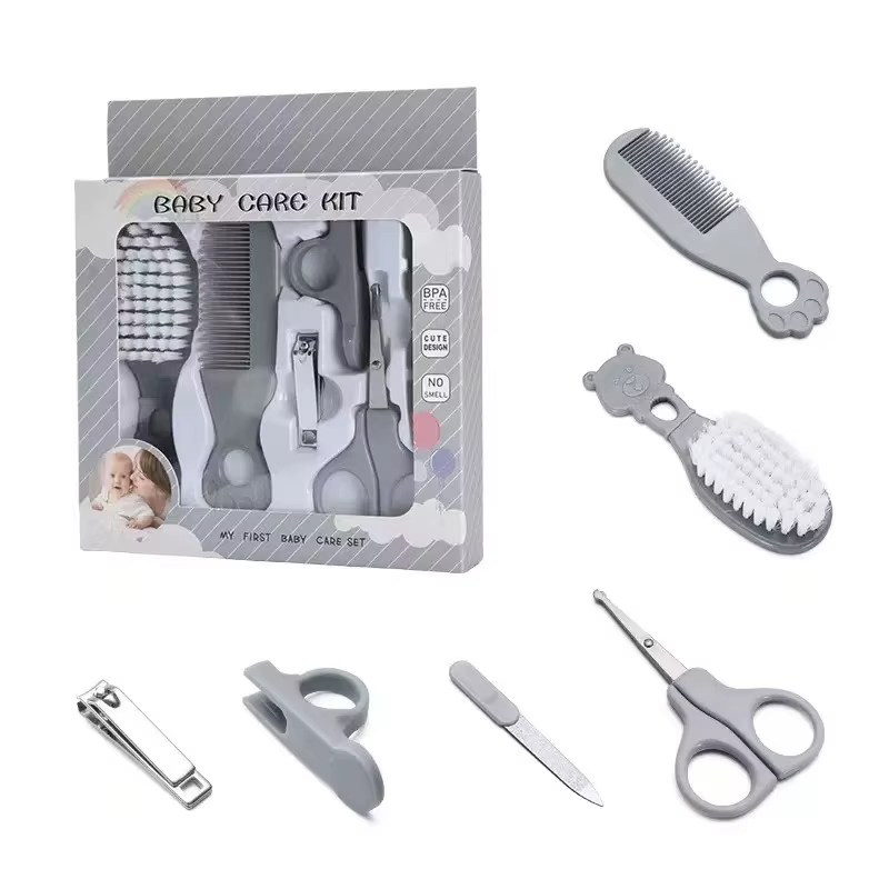 Kit de soins pour bébé 6 pièces/ensemble - Kit essentiel de soins pour nouveau-né. Ensemble de soins