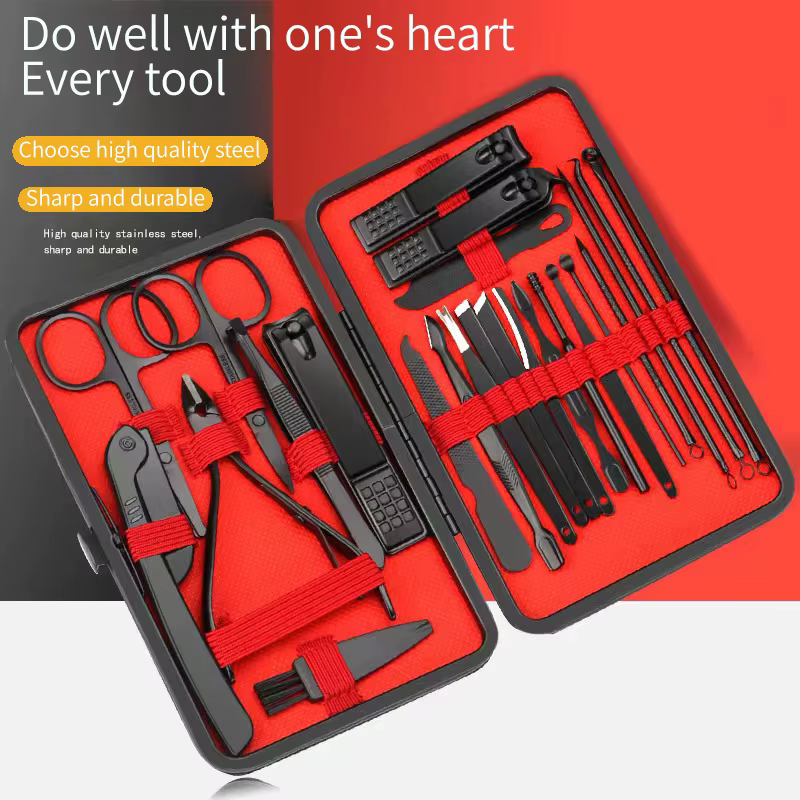Ensemble de coupe-ongles, outils de beauté pratiques, coupe-ongles de manucure, couteau de pédicure,