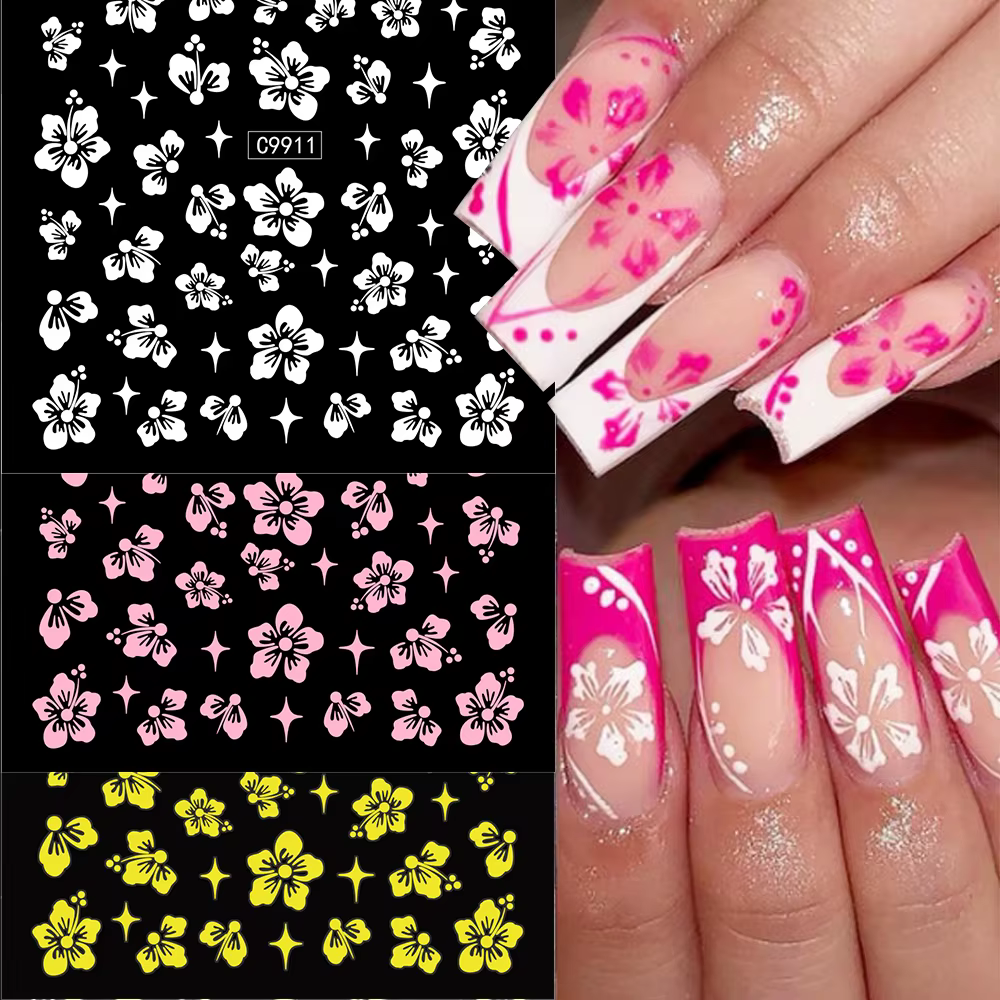 Autocollants pour ongles étoiles 3D or argent, 12 pièces, décalcomanies bronzantes Starlight pour Na