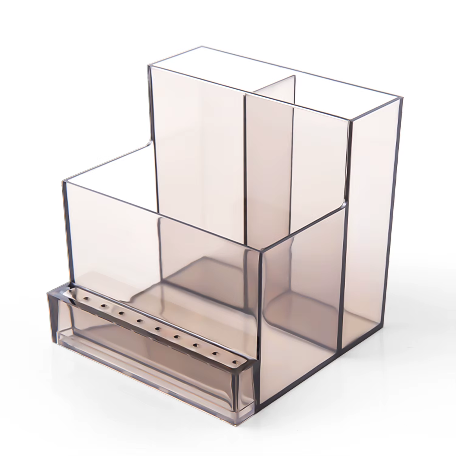 Perceuse à ongles translucide, organisateur de produits pour ongles, fournitures, embouts à ongles, 