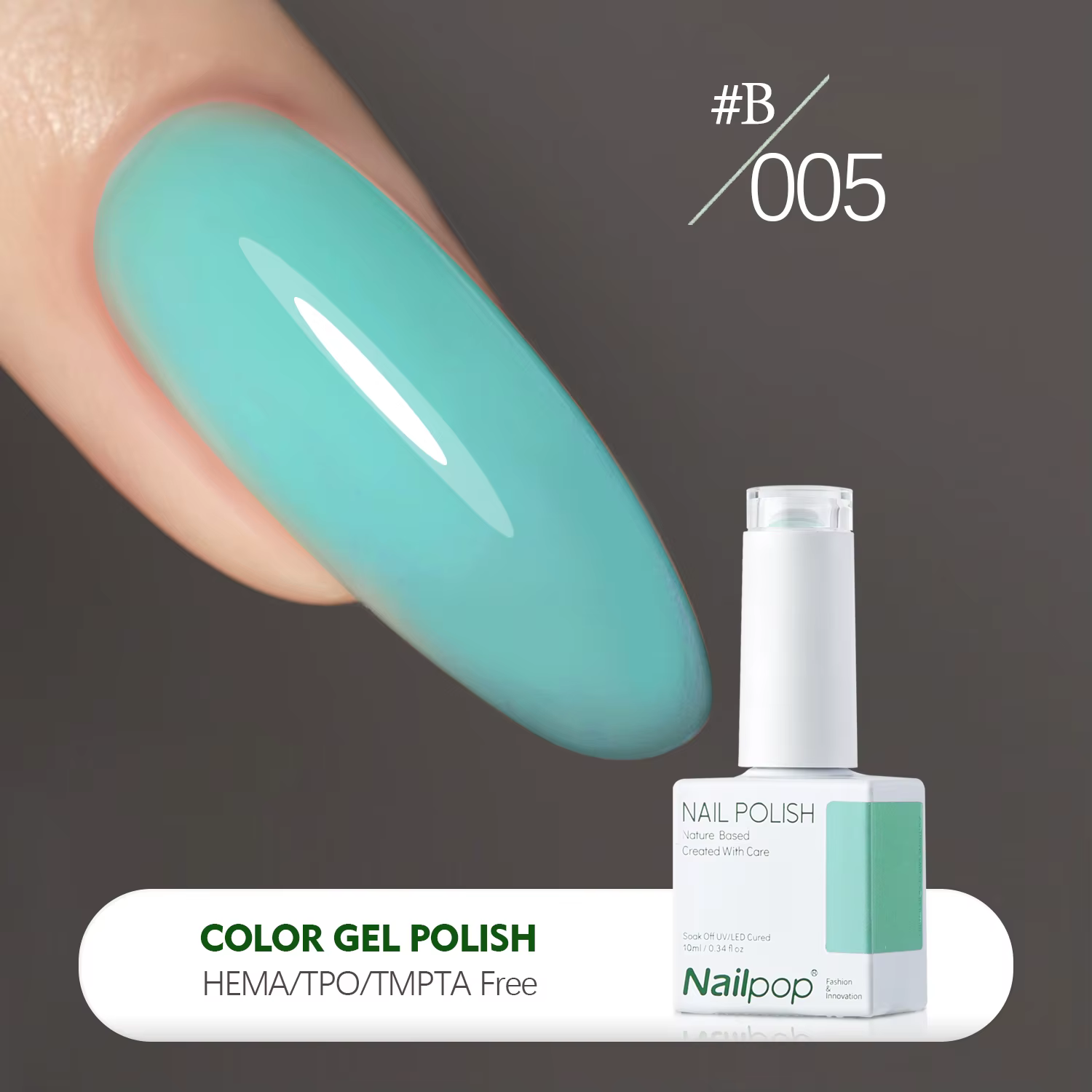 Nailpop 20 Colors Gel Polish 10ml All Seasons Solid Color Sheer Builder Gel For Quick Nail Art Exten