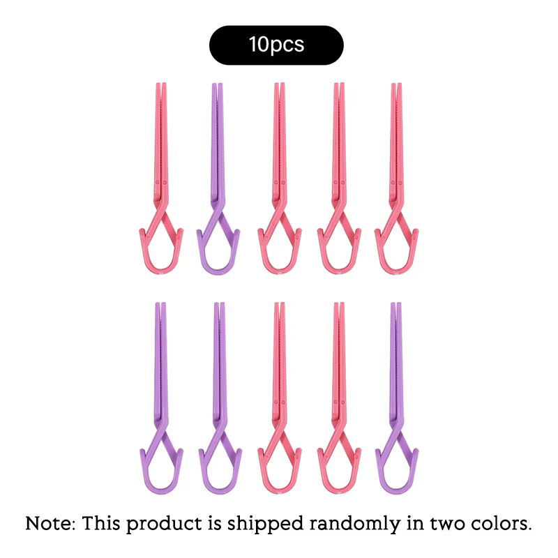 Ensemble de pinces à ongles pour vernis à l'huile, anti-déversement, couleurs mélangées, Clips de Pr