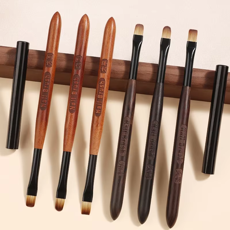 Stylo de photothérapie pour colle à ongles, stylo pinceau pour gel UV, pinceau acrylique, pinceaux p