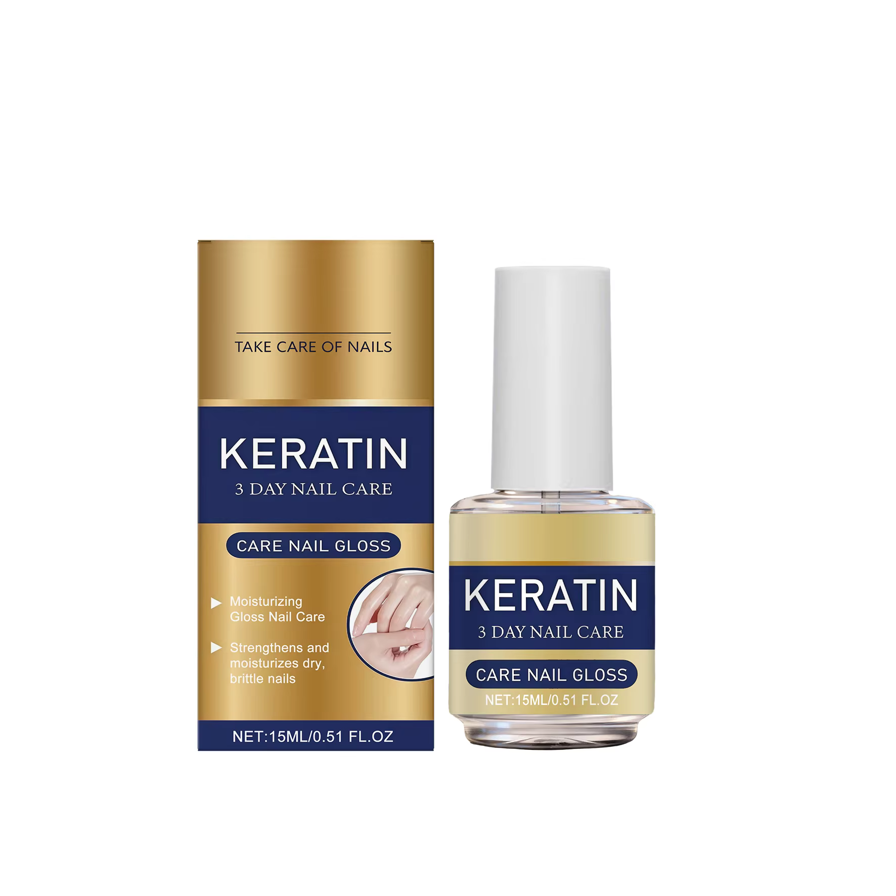 Sérum de Soin des Ongles : Traitement Nutritionnel pour Ongles Abîmés, Renforce, Illumine et Amélior