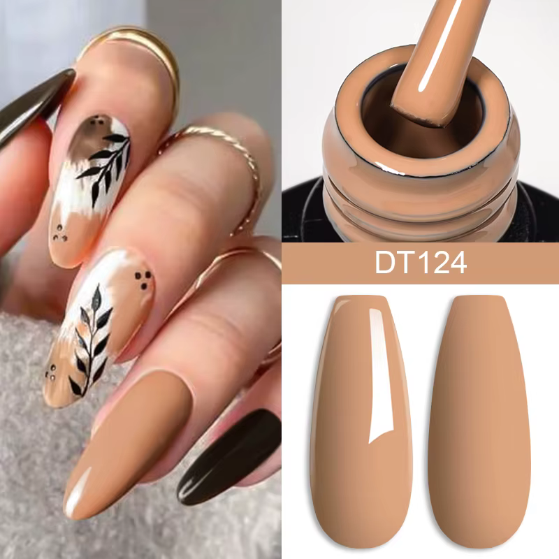 Vernis à ongles Gel thermique 7ml, 3 couches de température, Gel à couleur changeante, gris d'hiver,