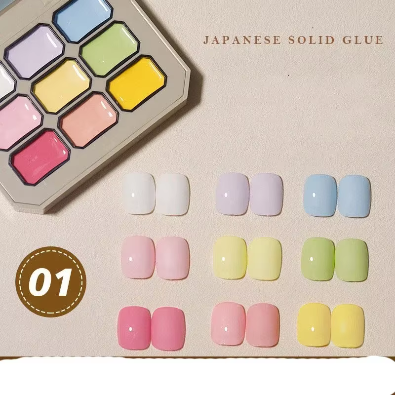 27 g/ml 9 grille bricolage vernis à ongles Gel à semi-conducteurs brillant coloré Semi Permanent tre