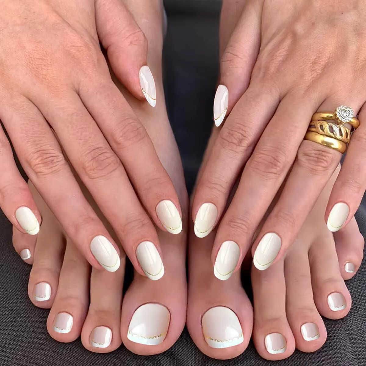 48 pièces presse sur ongles longs carrés et presse sur ongles ensemble, Kit d'ongles en acrylique fa