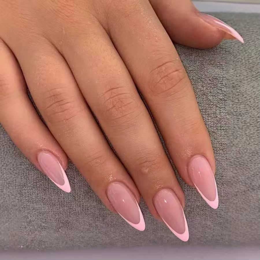 Nouveau 2026 – Lot de 24 faux ongles pour femme, style INS, à presser, avec strass, motif soleil et 