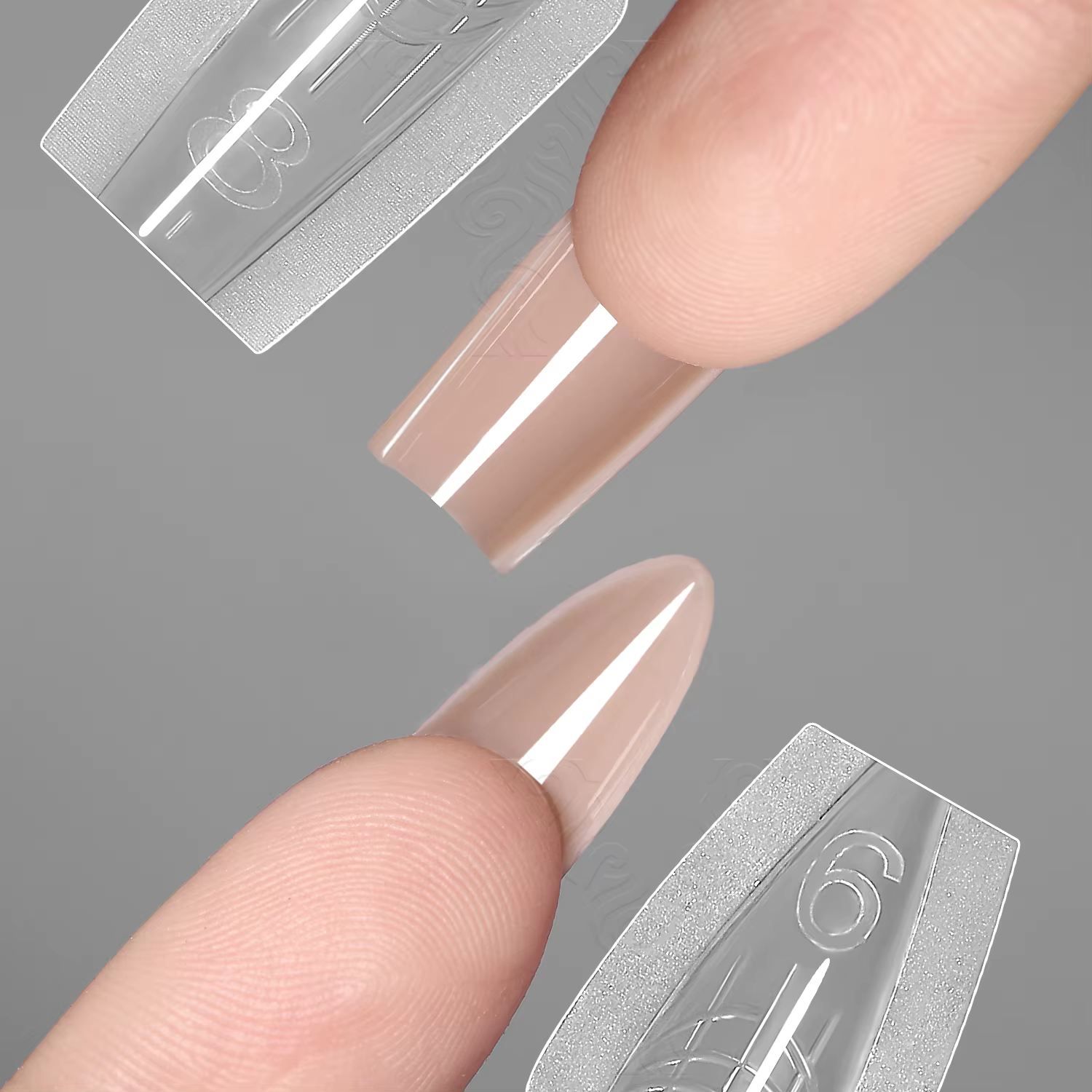 Nouvelles formes à ongles doubles YOKEFELLOW&MR NAIL, formes ovales pour extensions d'ongles, 240 pi