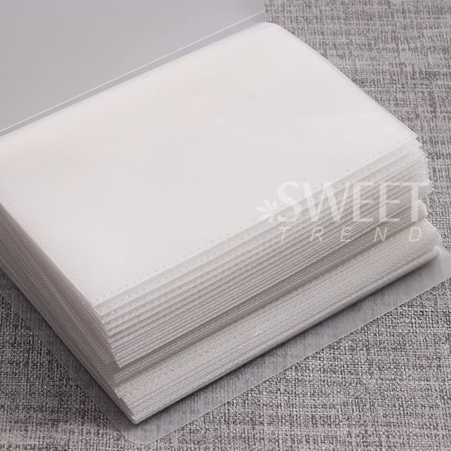 Livre de rangement d'autocollants pour ongles, 100 fentes, livre de Collection vide, support organis