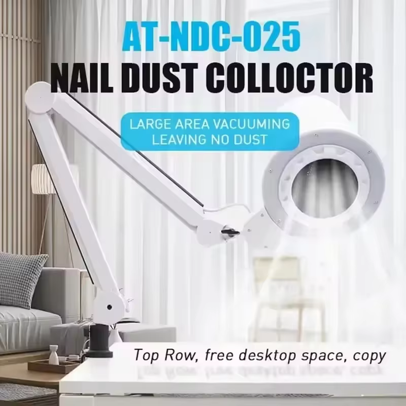 Collecteur de poussière d'ongles pour salon de beauté, lampe sans ombre, Oem, client professionnel 4