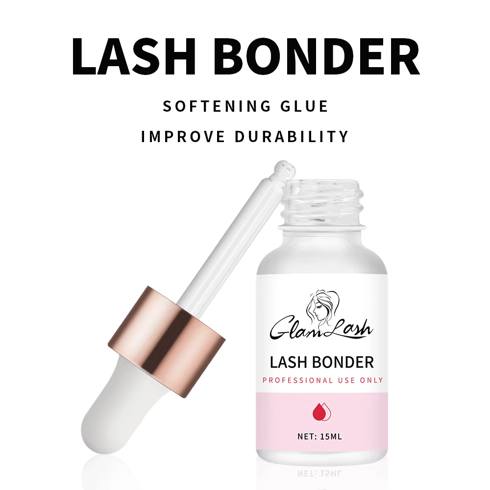 GLAMLASH 10 ml/15 ml Super Bonder agent de fixation pour Extensions de cils apprêt pour cils colle a