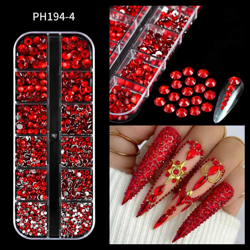 12 Grille 3D Halloween Punk rétro alliage croix ongles breloques Y2k gothique métal pistolet noir ar
