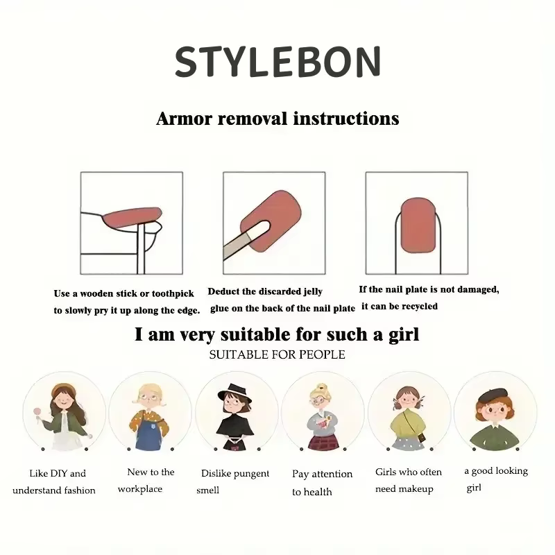 Faux ongles à pression faits à la main, bleu glace, étoile d'océan, Texture transparente, pour femme