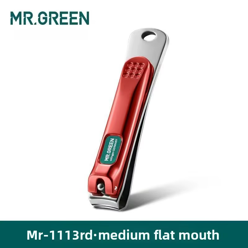 MR.GREEN Coupe-ongles en acier inoxydable, lame incurvée, ciseaux à ongles, outils de manucure, coup