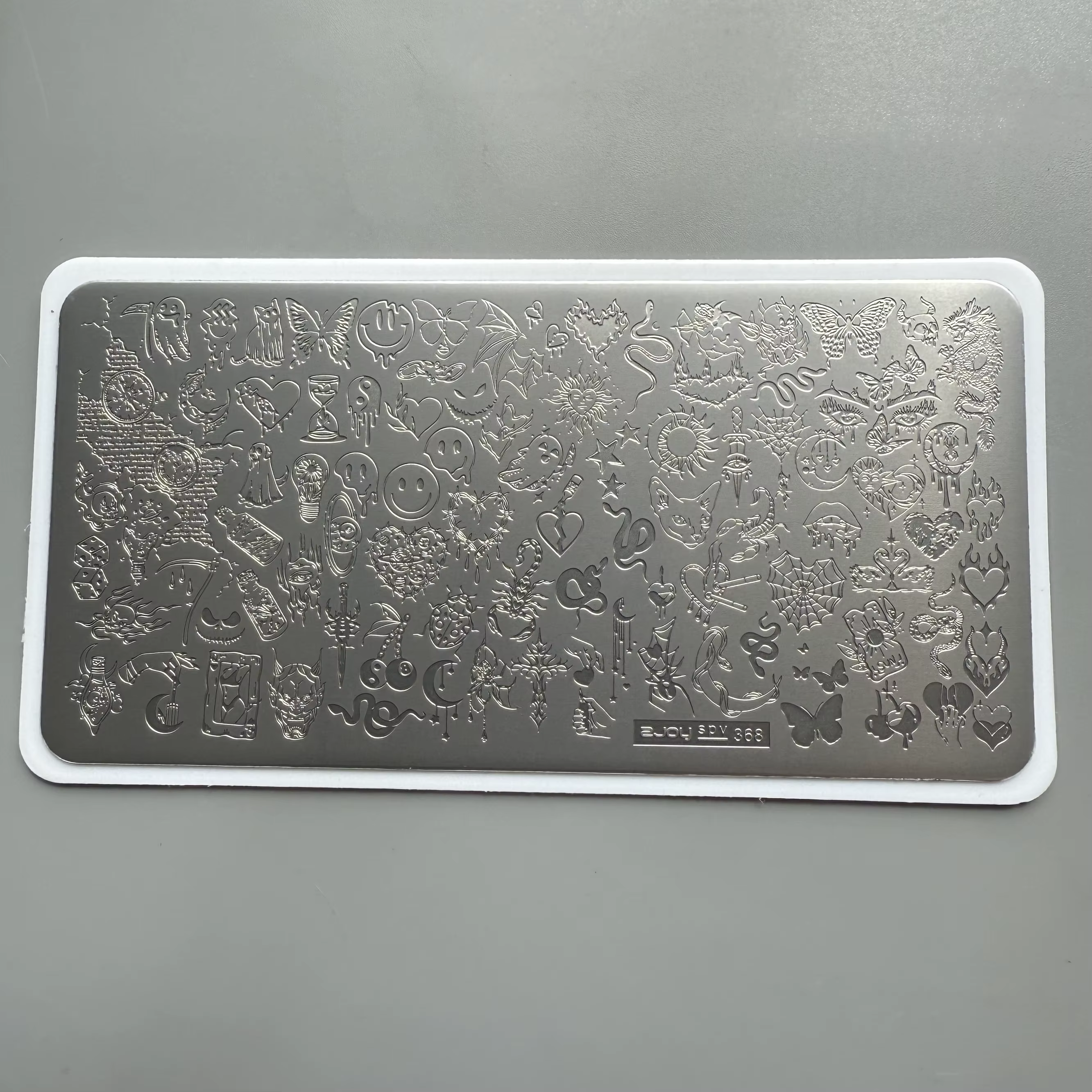 XMQ NAIL ART STAMPING PLATES TEMPLATE DE LONNE