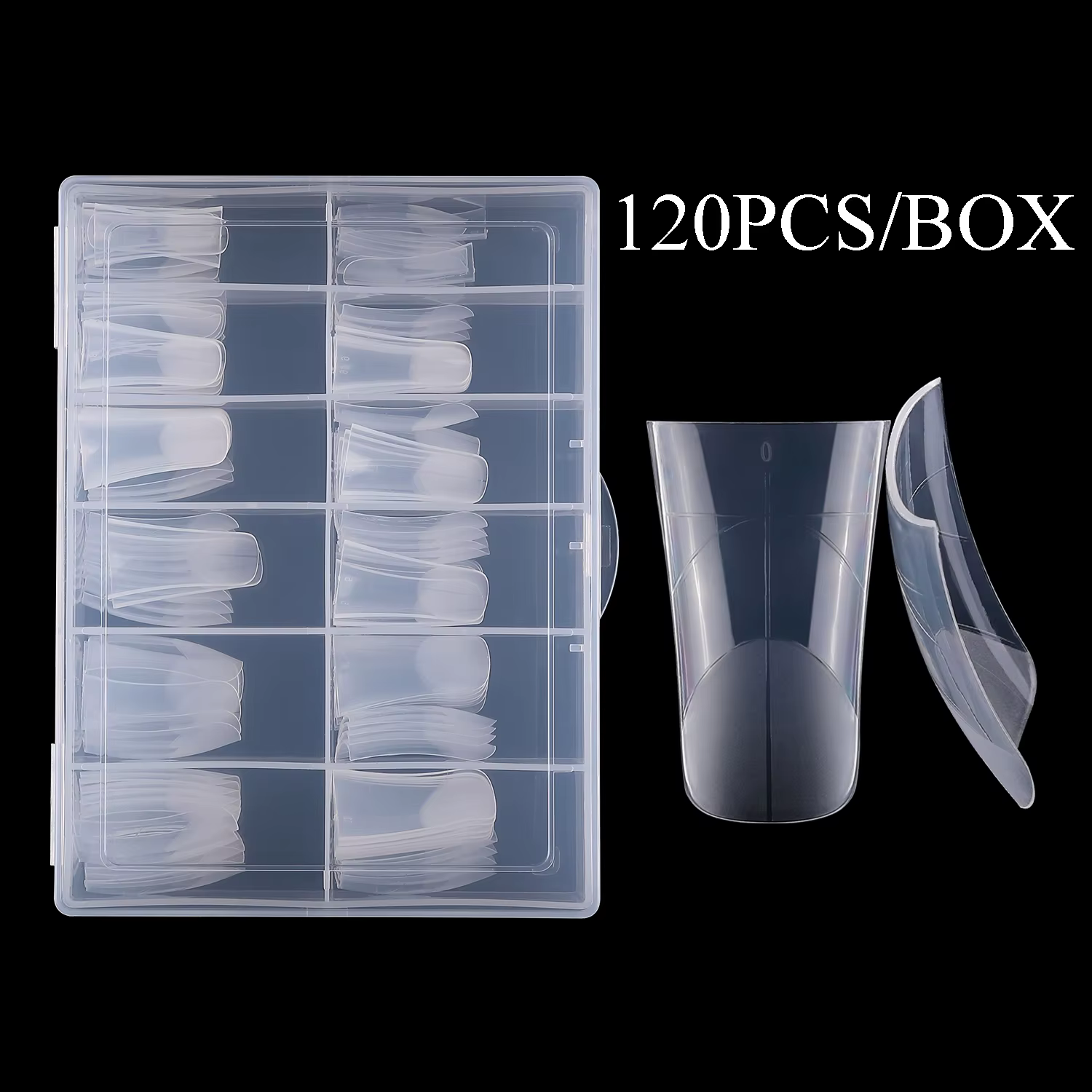 Moules d'extension d'ongles, capsules d'ongles en forme de bec de canard, formes spéciales, capsules