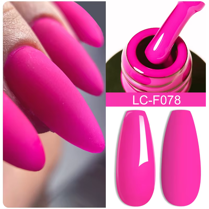 LILYCUTE couleurs néon Gel vernis à ongles Fluorescent été haute Saturation Nail Art Base couche de 