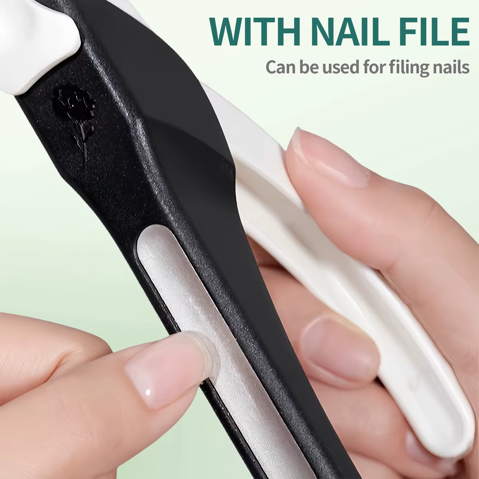 Nailpop coupe-ongles en forme de U acrylique faux ongles ciseaux pointe d'ongle coupe-bord manucure
