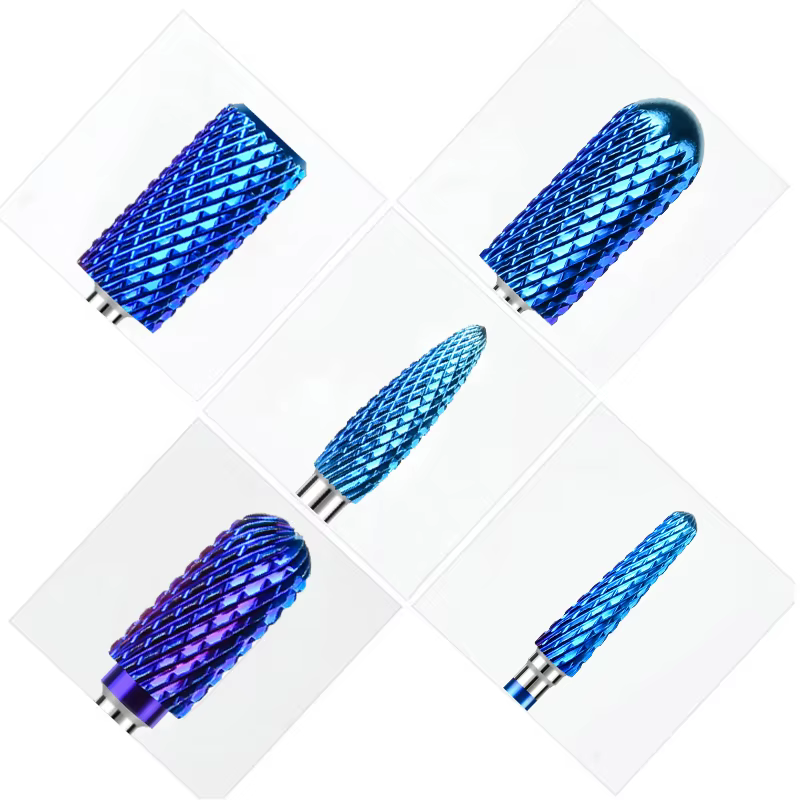 Forets à ongles en carbure, 67 Styles, fraise électrique rotative en céramique pour manucure, dissol