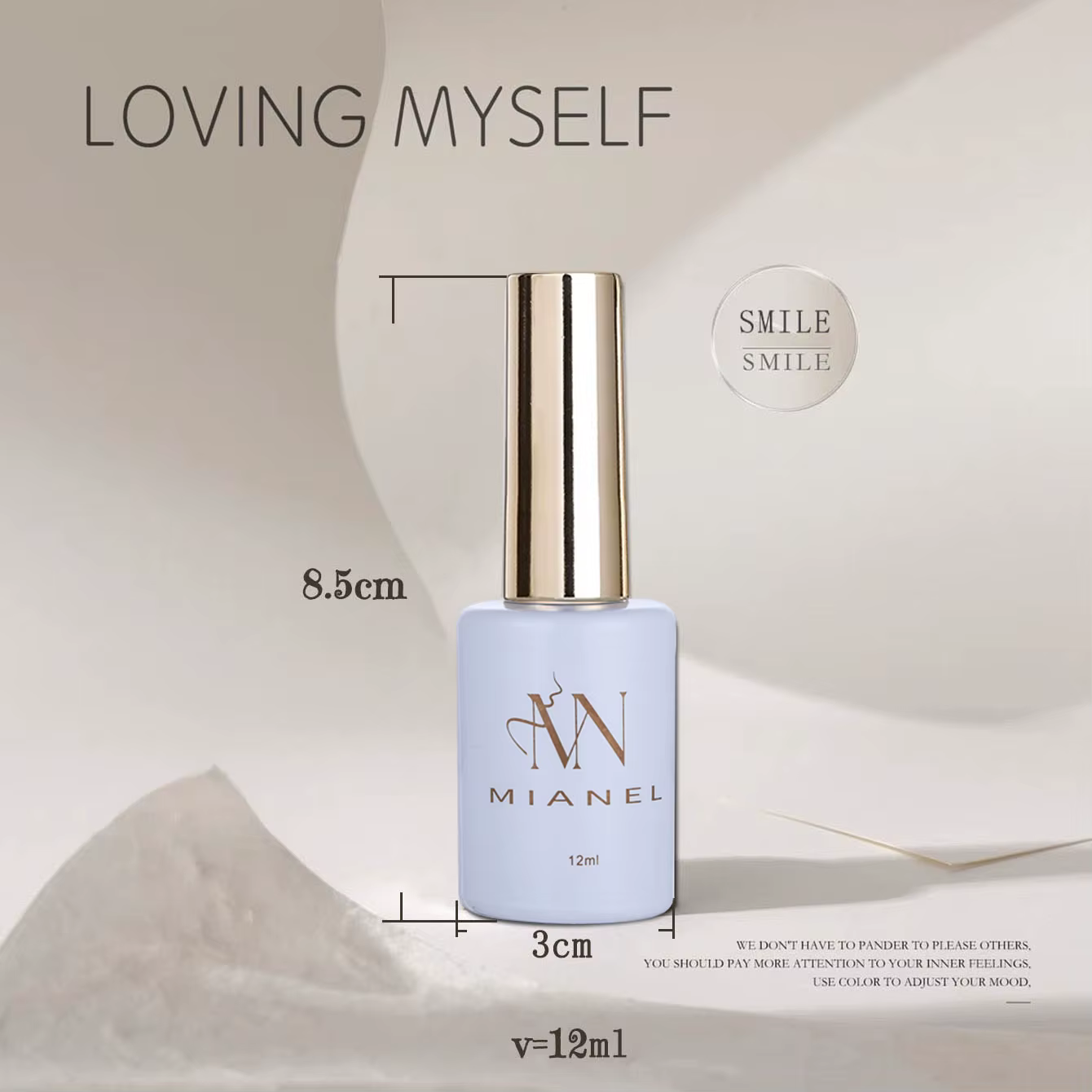 MIANEL 12ML Vernis à ongles gel nude bleu Candy Party 2026 Nouveau vert menthe Dopamine Macaron Coul