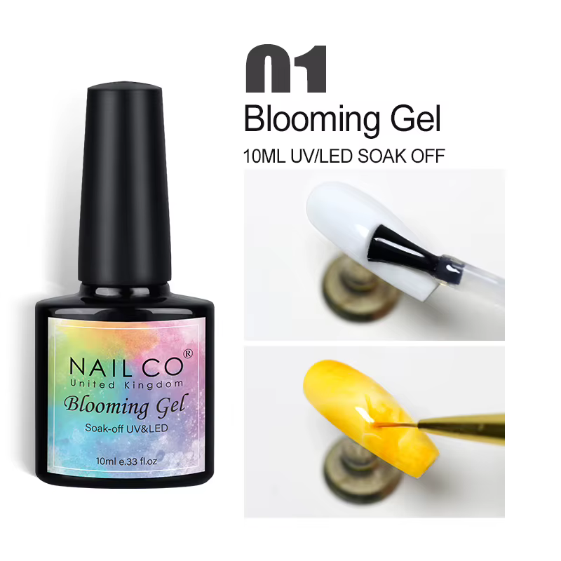 NAILCO 10/15ml couche de finition poncée Gel Nail Art mat couche de Base tremper UV floraison Gel re
