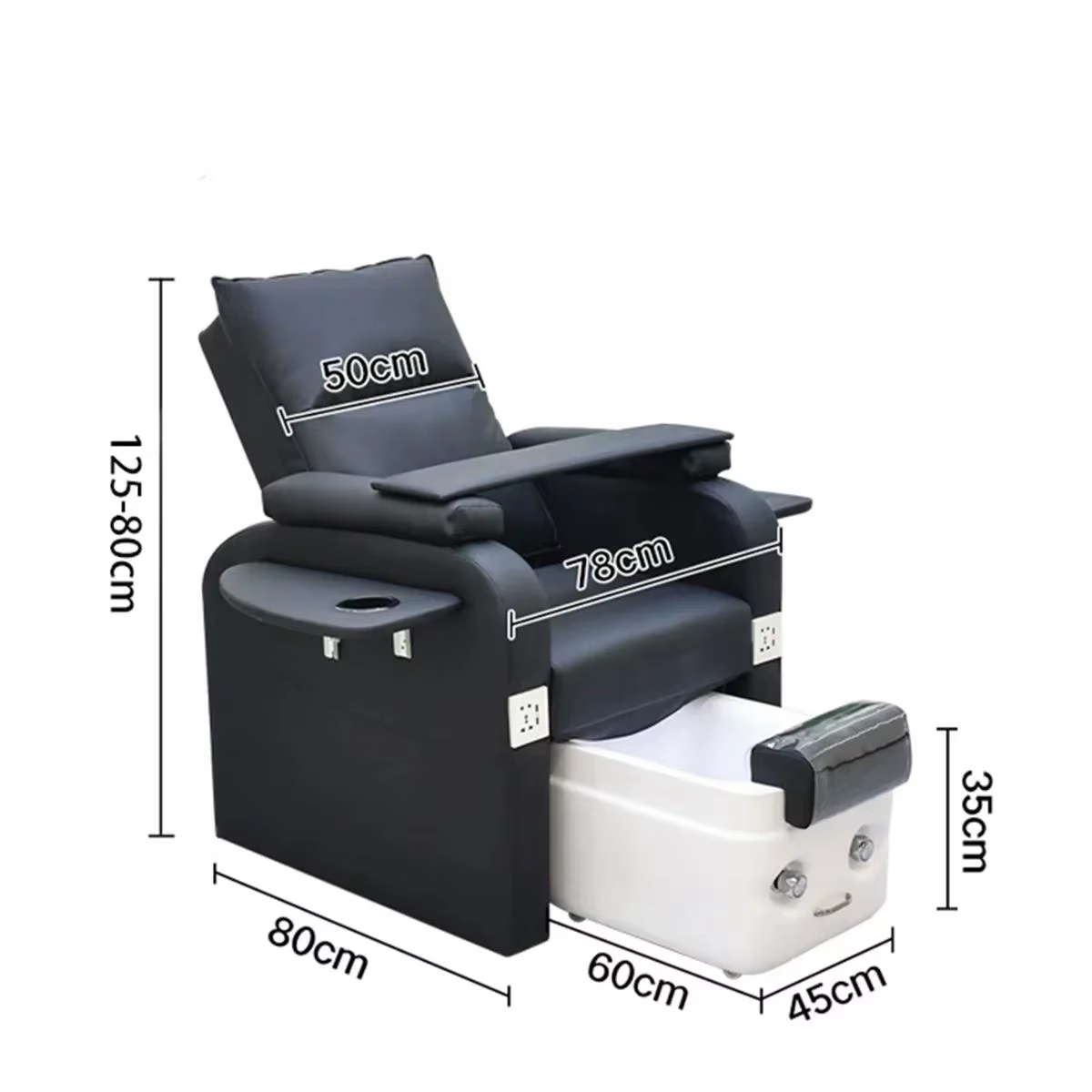 Chaise de Spa de pied populaire manucure Spa chaise de pédicure moderne et luxueuse multifonction Sa