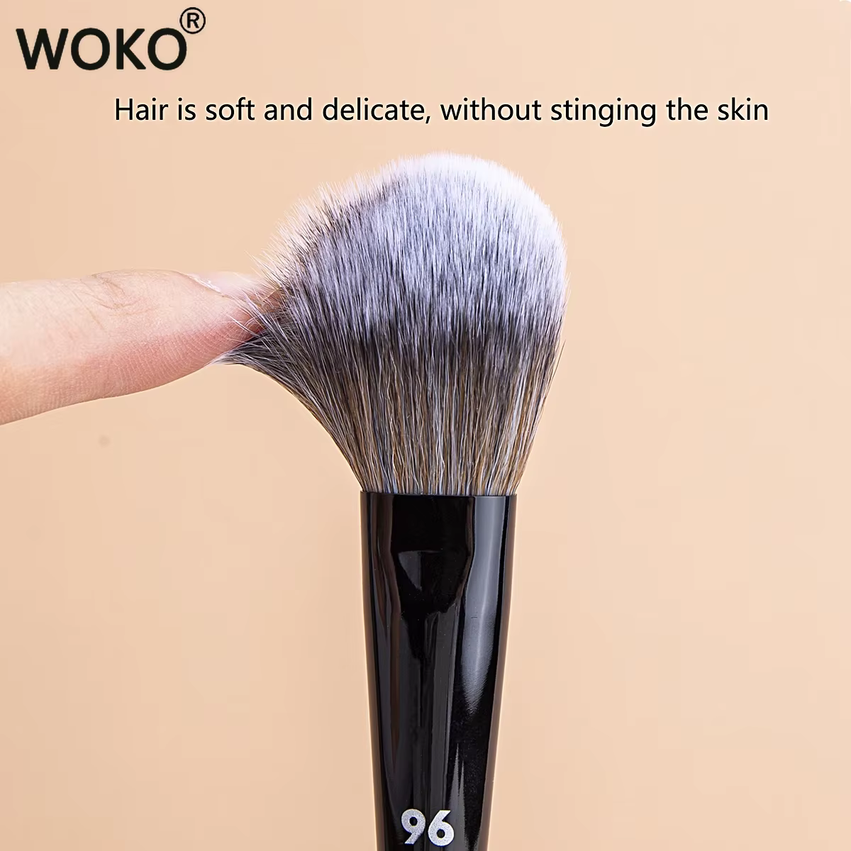 96 Blush brosse visage Contour surligneur fard à joues brosse bronzant professionnel poudre Blush pi