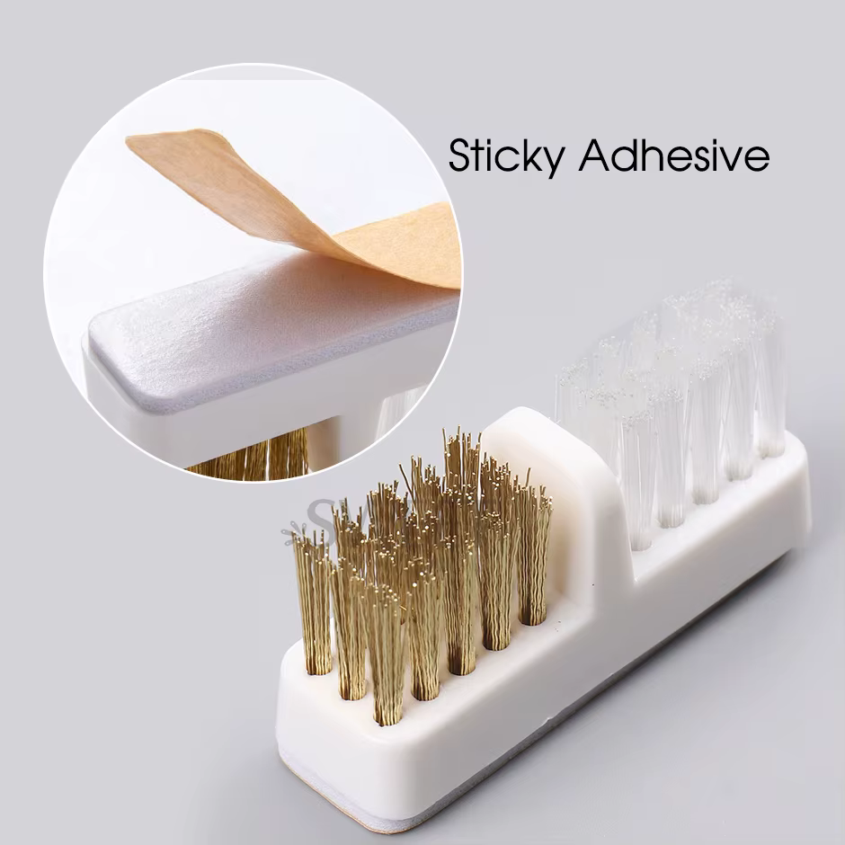 Tête de meulage électrique pour ongles, brosse de nettoyage, forets de manucure portables, nettoyant