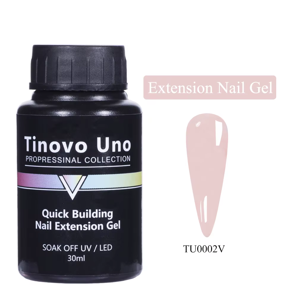 Tinovo Uno 30ML constructeur vernis à ongles Camouflage Extension Gel vernis Semi permanent UV clair