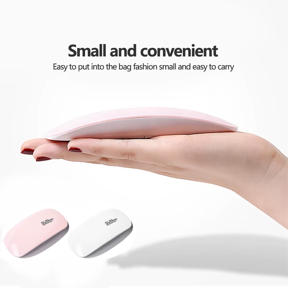 Lampe à ongles pliable 6w lampe à Led Uv pour Machine à ongles 6 Led Uv Gel vernis à ongles sèche la