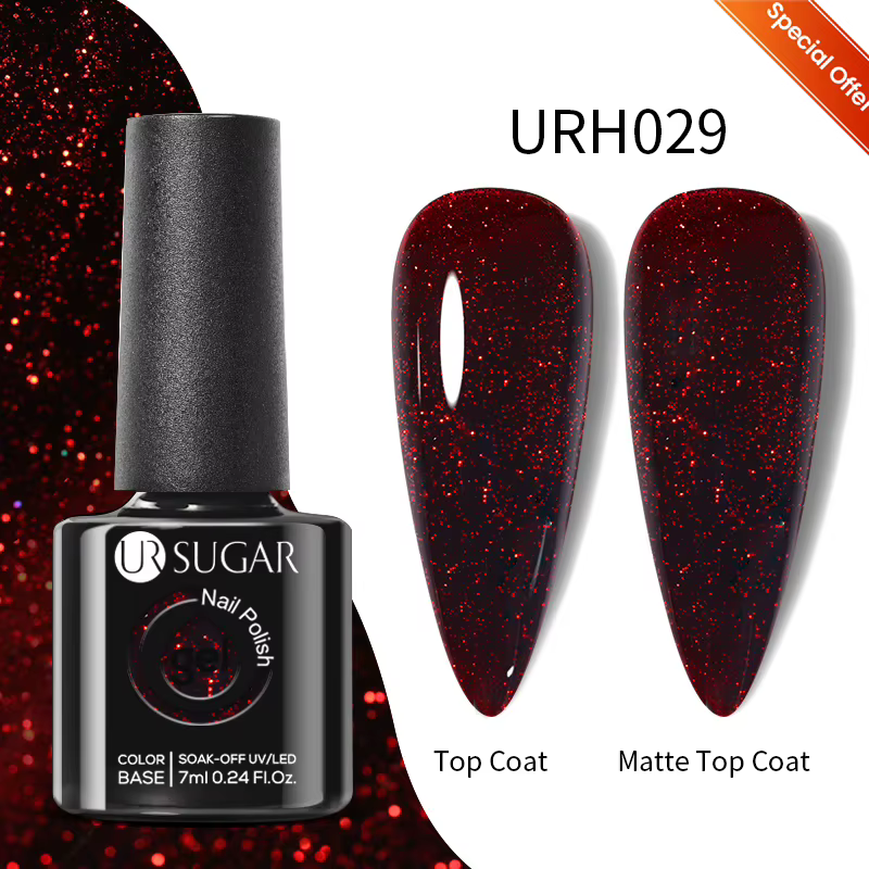 UR SUGAR 15ml gelée de cristal nu rose violet Gel vernis à ongles Transparent Semi-permanent UV Gel 