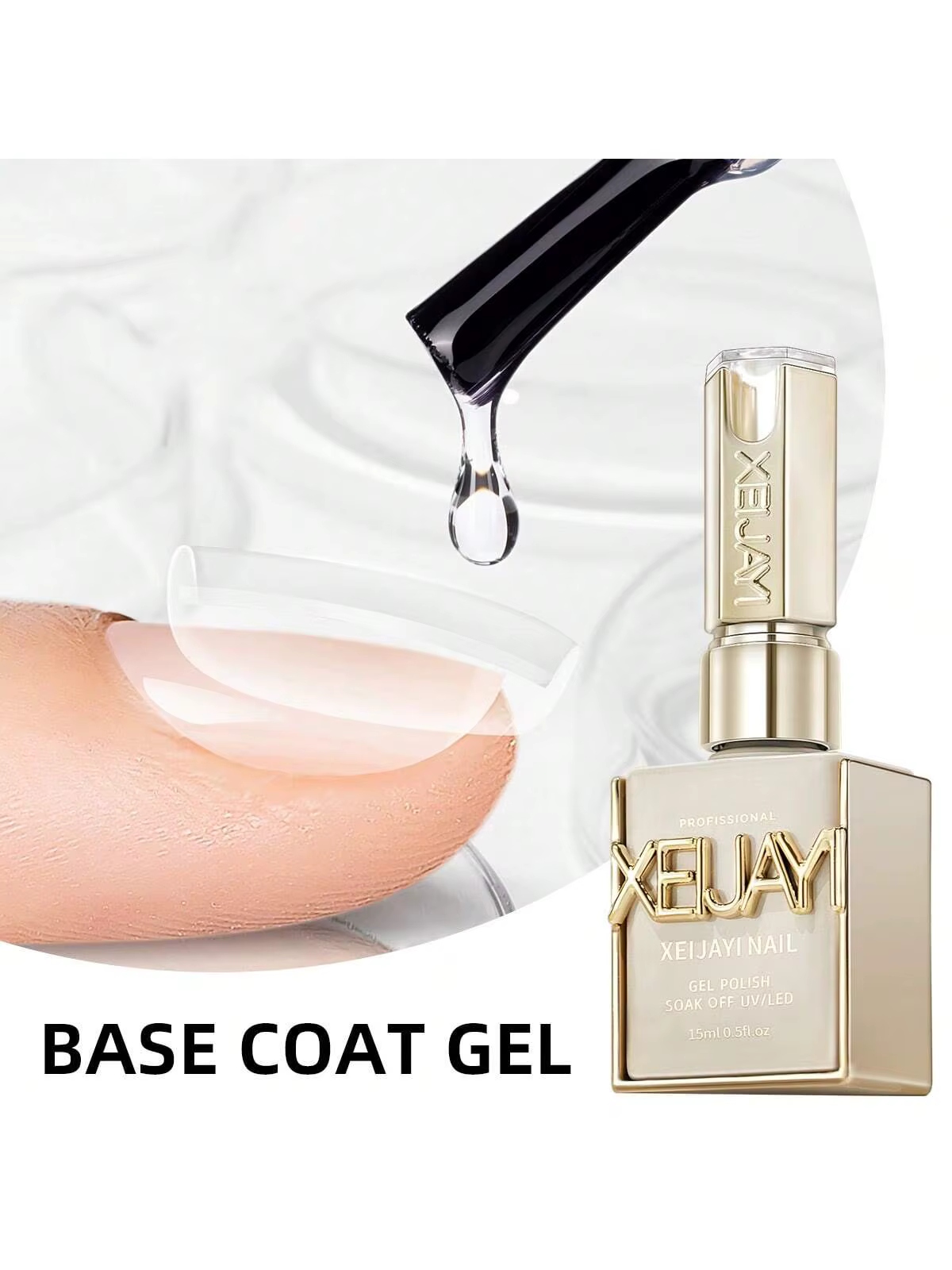 1pc 15ml couche de Base vernis à ongles Gel pour renforcer Gel Extension Gel couche de Base dans une
