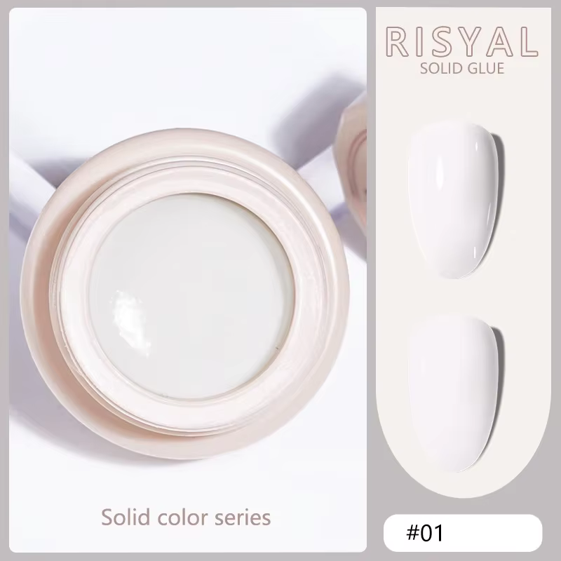Macaron-Verhéritage à Ongles Gel UV Semi-Continu, Paillettes, Rose, Bleu, Boue, Peinture, Colle, Con