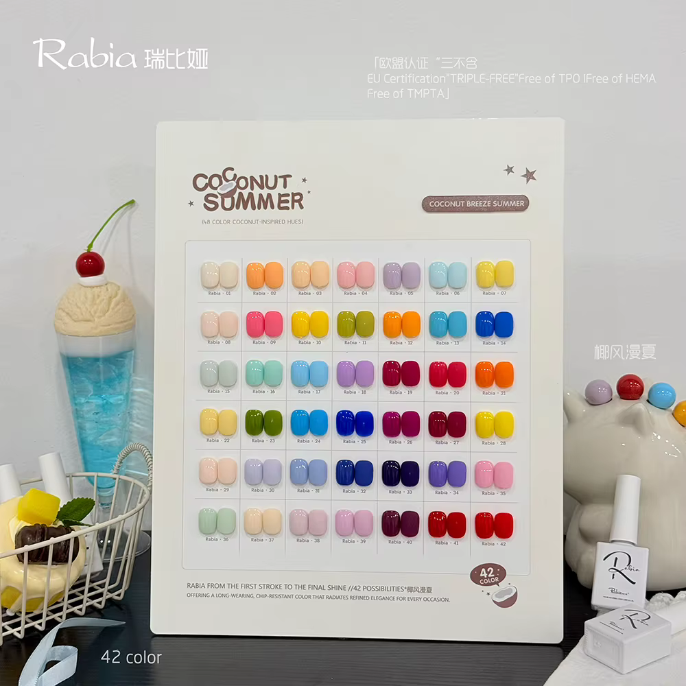 Fournitures pour ongles en gros, ensemble de vernis gel UV permanent longue durée, professionnel, 42