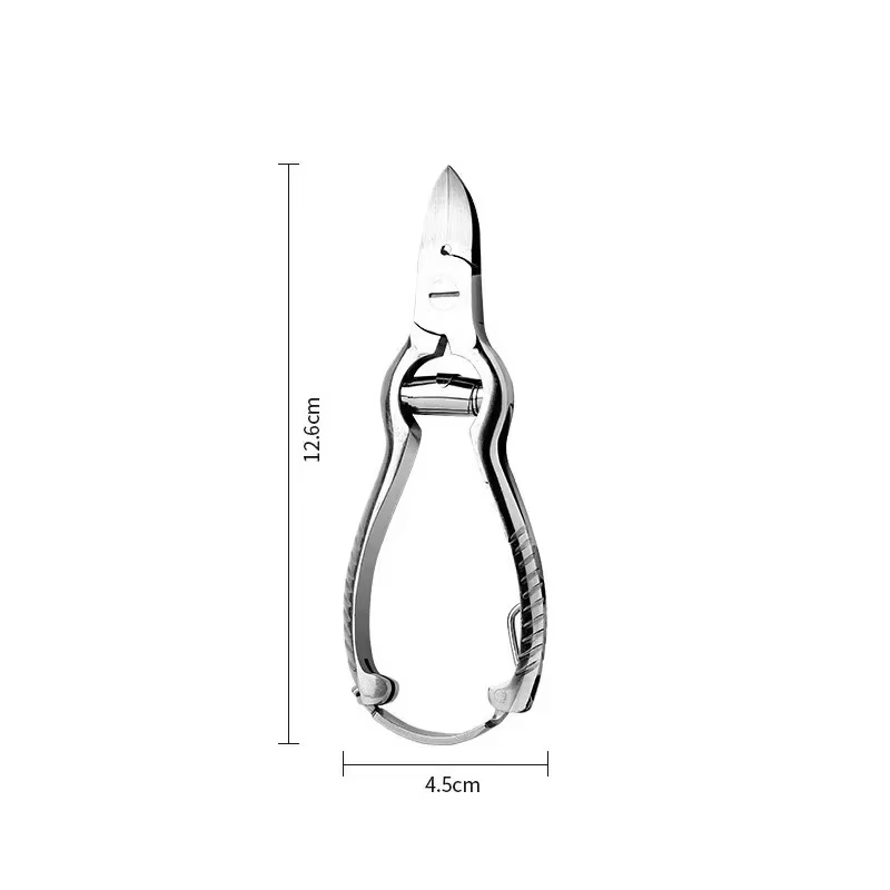 Pince à cuticules professionnelle pour manucure et pédicure, coupe-ongles, ciseaux à peaux mortes, o