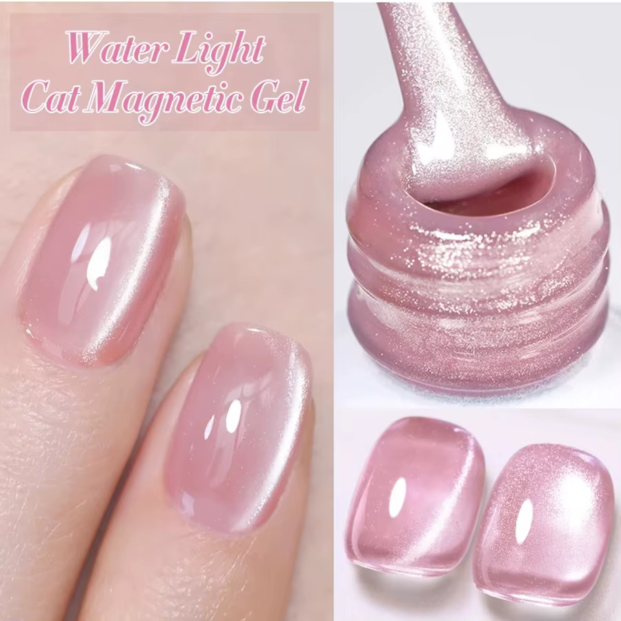 1-6 pièces PSK mystérieux Agile foncé étincelle étoiles sentiments cristal oeil de chat Gel vernis à