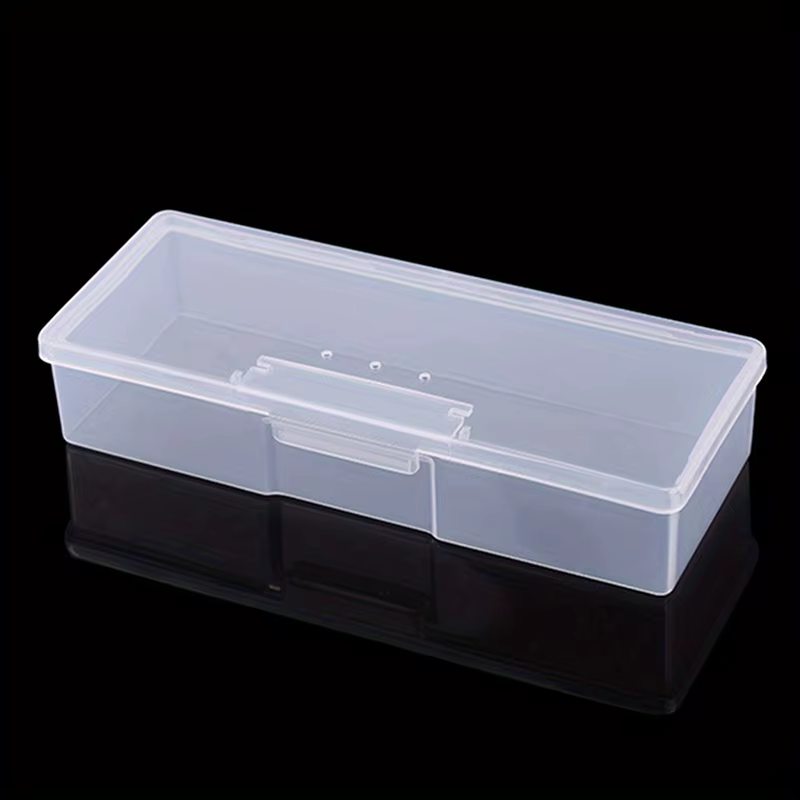 Boîte de rangement pour Nail Art, organisateur d'accessoires pour ongles, conteneur en plastique cub