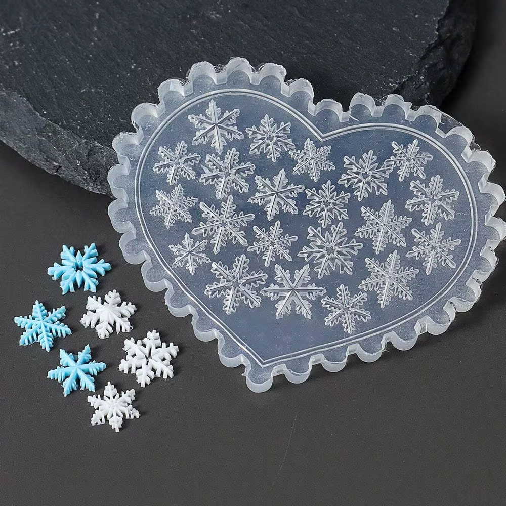 Moule à ongles en silicone pour manucure bricolage, plaque d'estampage, pochoirs en gel, breloques à