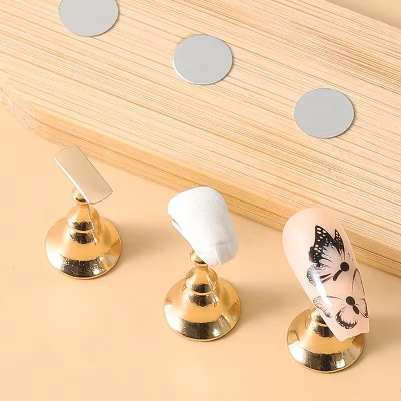Support magnétique pour ongles à pression, présentoir de manucure pour débutant, bricolage de faux o