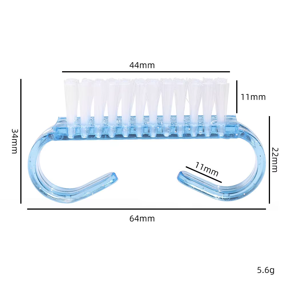 Brosses à ongles en plastique, mélange de documents, livres de récurage à la main, nettoyeur de pous