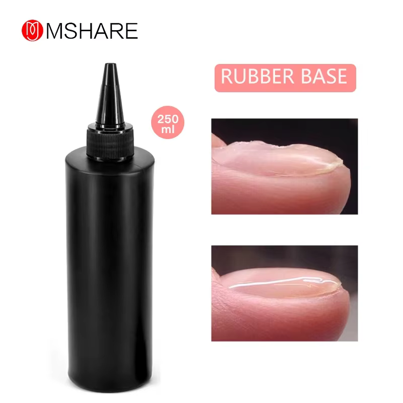 MSHARE – vernis à ongles UV sans couche de finition, 250ml, Non nettoyant, résine de santé durable
