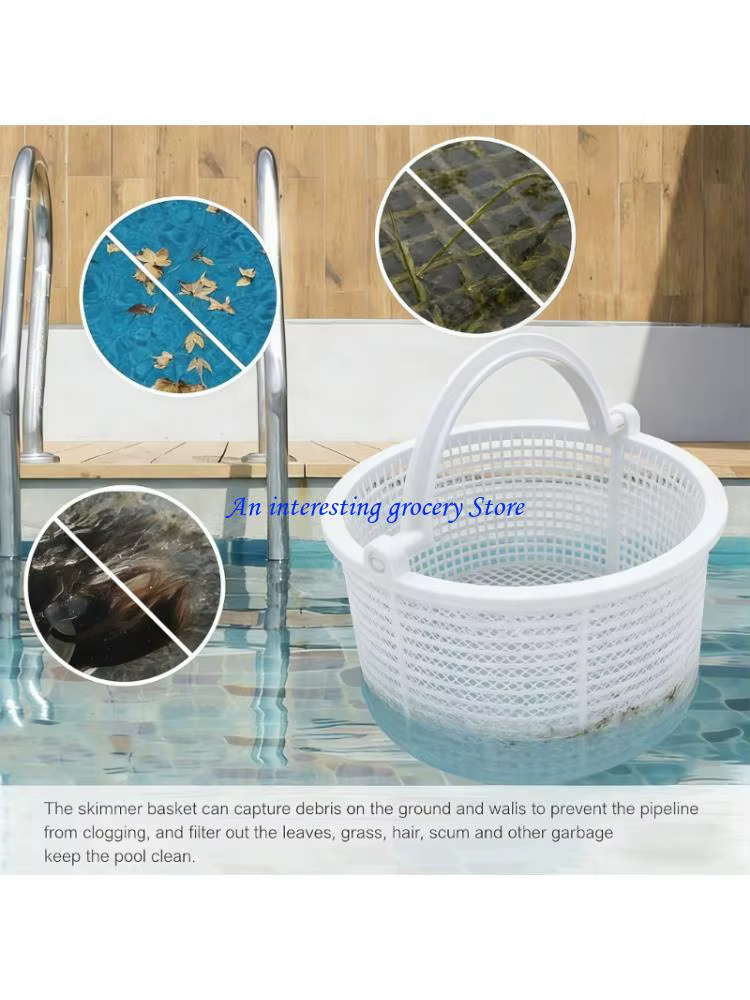 Panier d'écumoire piscine 652D, pour le nettoyage des accessoires piscine hors
