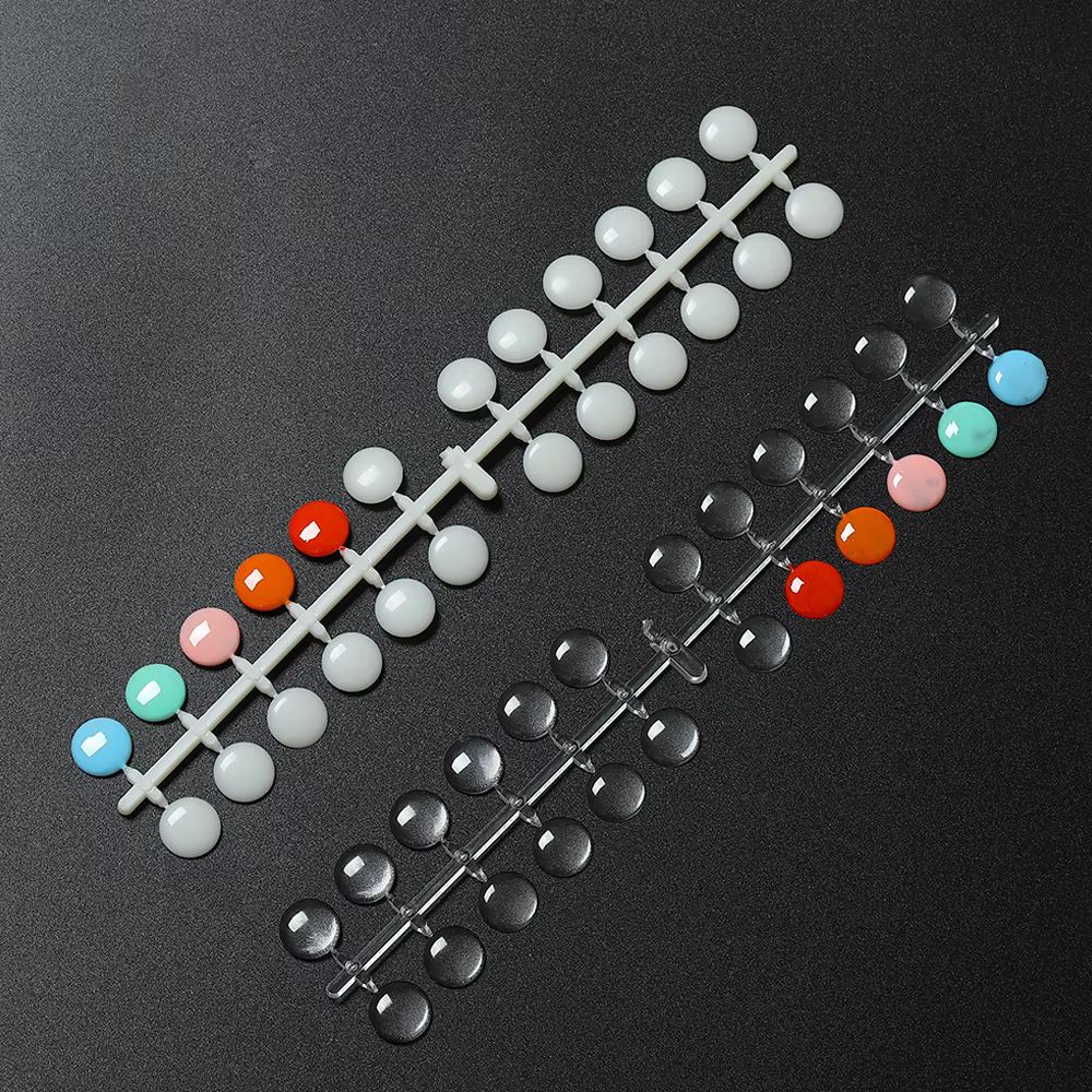 TP 120 pièces Table d'affichage de vernis à ongles avec autocollants carte de couleur à pois panneau